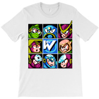 Robot Masters Mega Man 2 T Shirt T-shirt | Artistshot