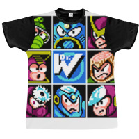 Robot Masters Mega Man 2 T Shirt Graphic T-shirt | Artistshot