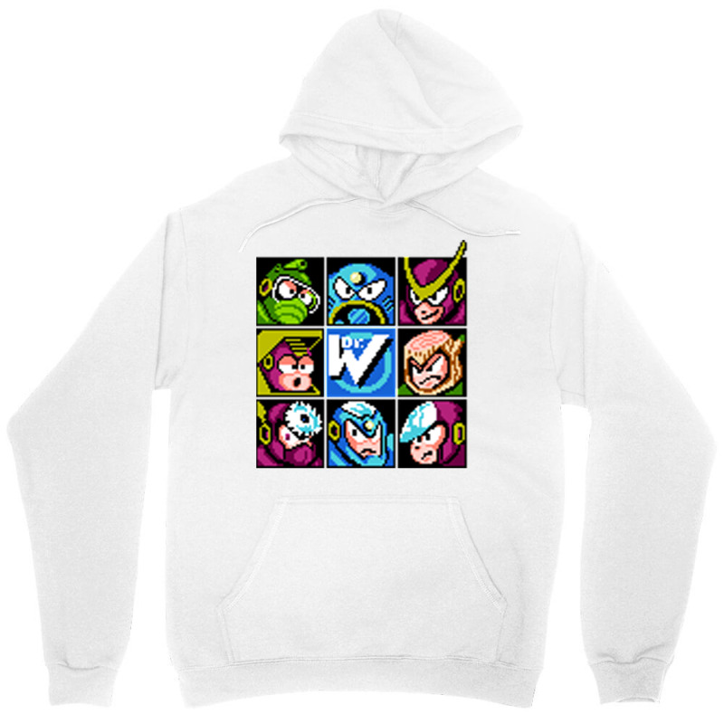 Robot Masters Mega Man 2 T Shirt Unisex Hoodie | Artistshot