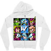 Robot Masters Mega Man 2 T Shirt Zipper Hoodie | Artistshot