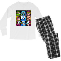 Robot Masters Mega Man 2 T Shirt Men's Long Sleeve Pajama Set | Artistshot