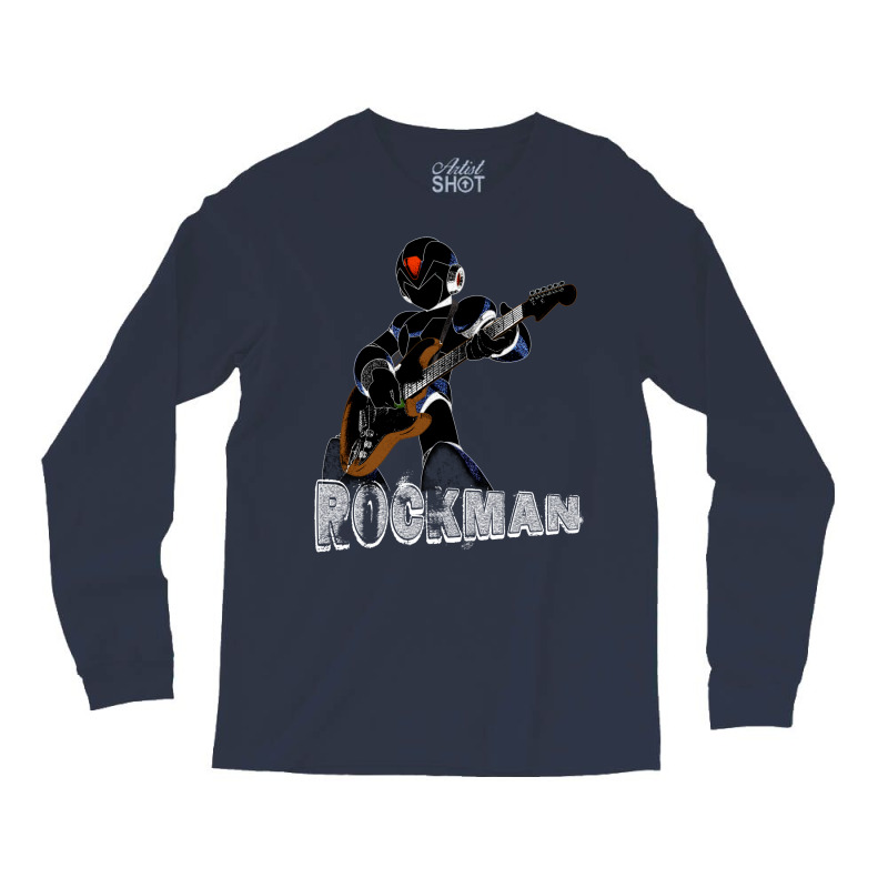 Rock Man Long Sleeve Shirts | Artistshot