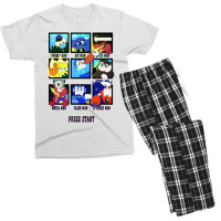 Rockman 2   Now In Technicolor! Men's T-shirt Pajama Set | Artistshot