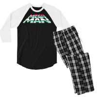 Rockman 8 Men's 3/4 Sleeve Pajama Set | Artistshot