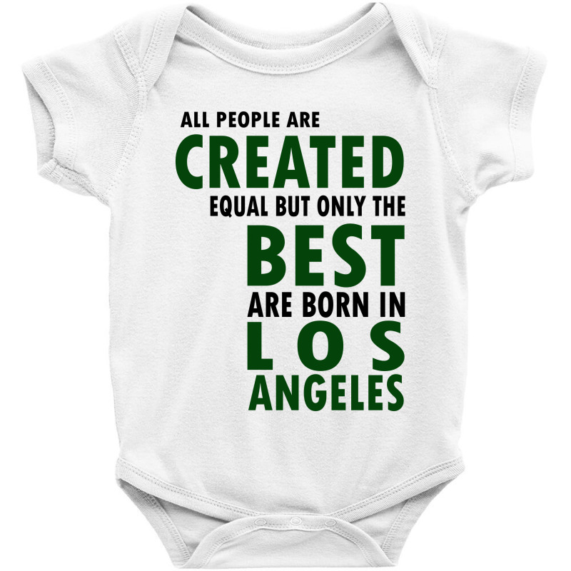 Los Angeles Baby Bodysuit by Chris Ceconello | Artistshot