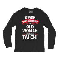 Funny Tai Chi Gift Tshirt Martial Arts Shirt For Women Long Sleeve Shirts | Artistshot