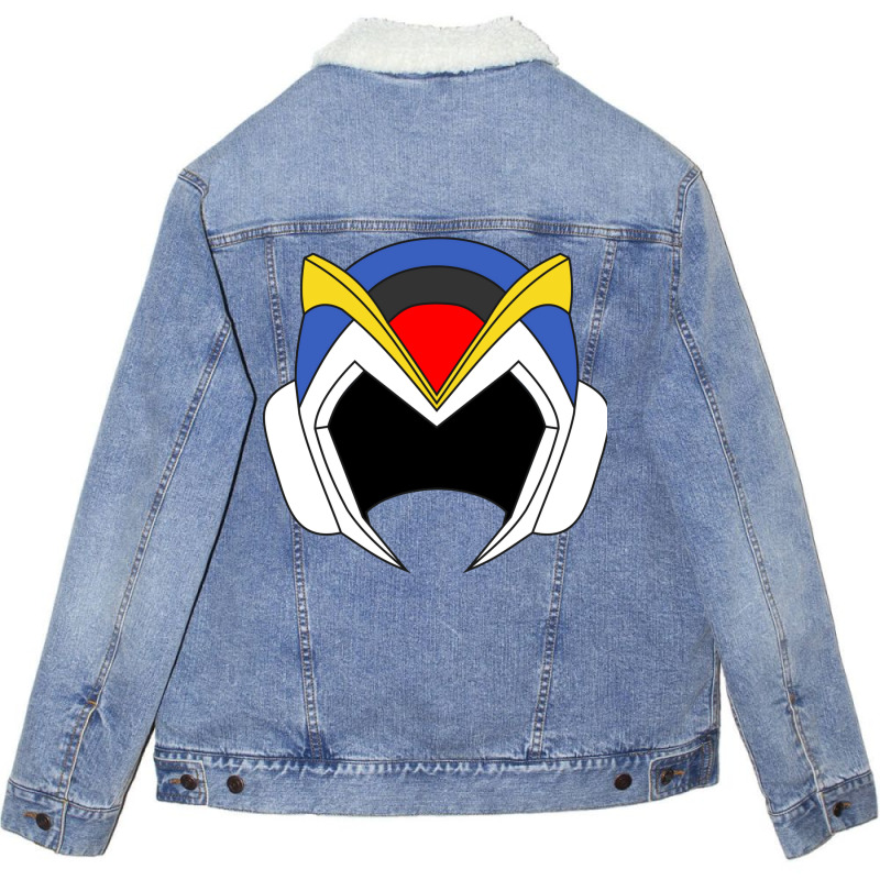 Light Amor (first Armor) X Unisex Sherpa-Lined Denim Jacket by vlouozimect | Artistshot