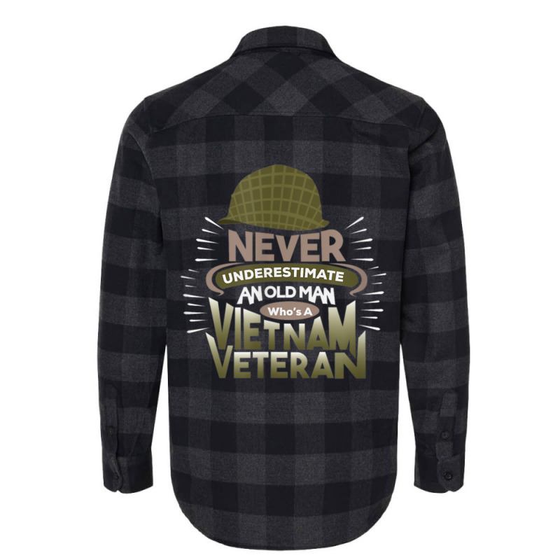 Funny Veteran Vietnam Veteran 3 Tshirt Flannel Shirt | Artistshot