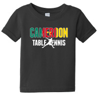 Cameroon Table Tennis Lovers Jersey Cameroonian Ping Pong Baby Tee | Artistshot