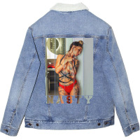 Body Tattoo On Nasty Latin Woman Sexy Photography T Shirt Unisex Sherpa-lined Denim Jacket | Artistshot