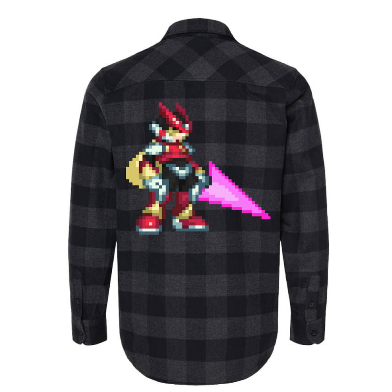 Mega Man X Vector Flannel Shirt | Artistshot