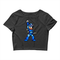 Mega Man X (stage Complete) Crop Top | Artistshot