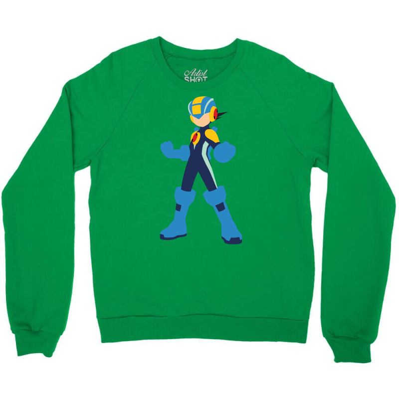 Megaman  Minimal Crewneck Sweatshirt by khobmarckc | Artistshot