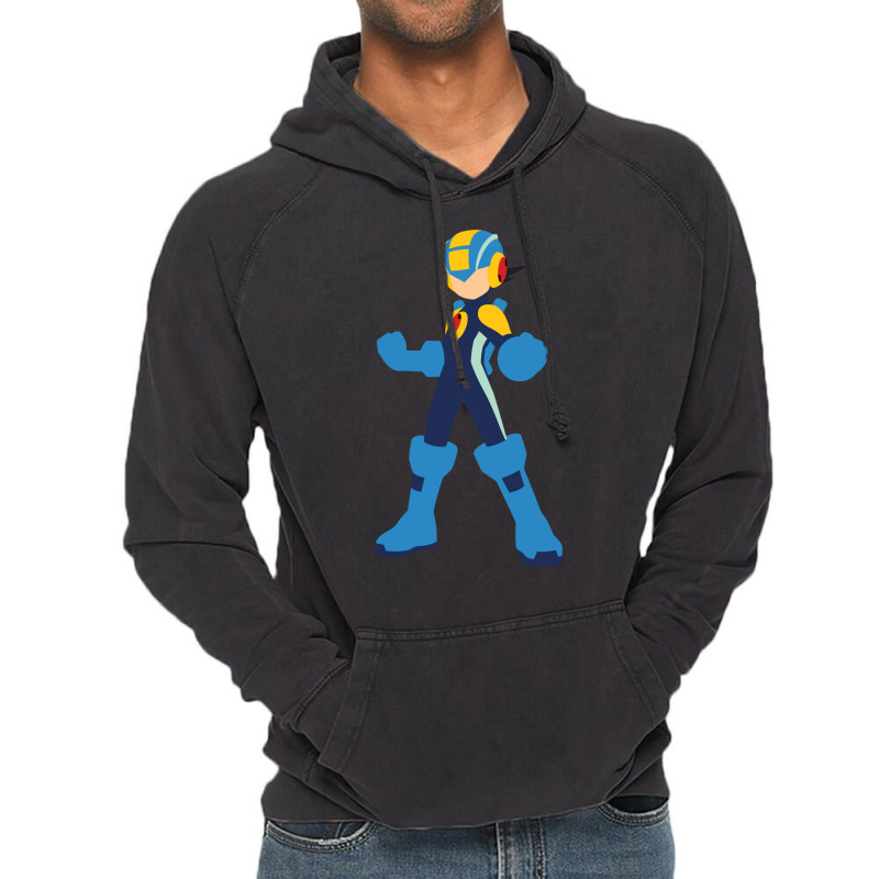 Megaman  Minimal Vintage Hoodie by khobmarckc | Artistshot