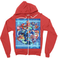 Megaman Video Game 7 Zipper Hoodie | Artistshot