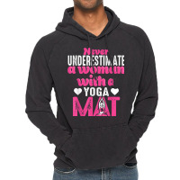 Funny Yoga Gift Women Exercise Mat Lover Fitness Girls Teens Edition Vintage Hoodie | Artistshot