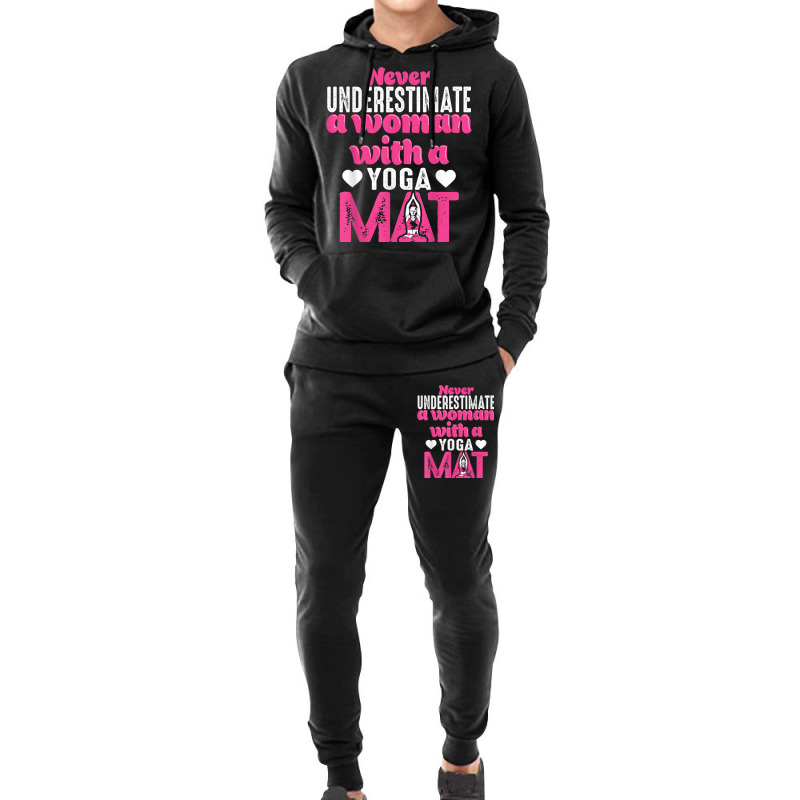 Funny Yoga Gift Women Exercise Mat Lover Fitness Girls Teens Edition Hoodie & Jogger Set | Artistshot