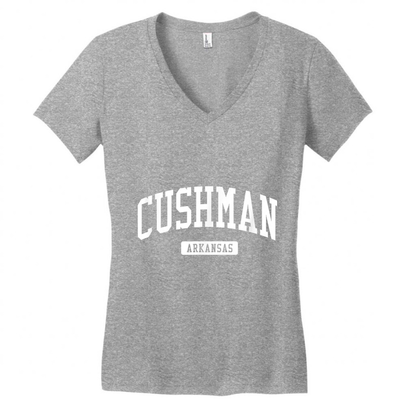 Cushman Arkansas Ar Vintage Athletic Sports Design T Shirt Women's V-Neck T-Shirt by joeykujalat4t | Artistshot