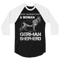 German Shepherd Dog For The German Shepherd Mom Tshirt 3/4 Sleeve Shirt | Artistshot