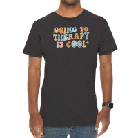 Going To The Therapy Is Cool Retro Feminist Vintage T-shirt | Artistshot