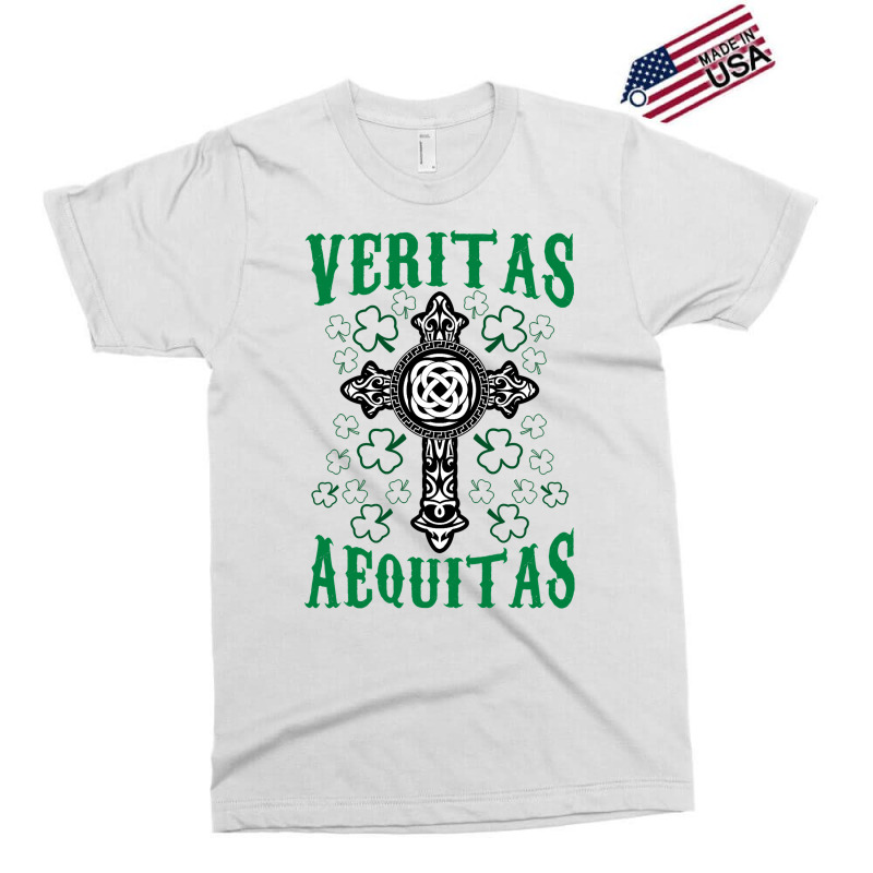 St Patricks Day Irish Veritas Aequitas Ireland Exclusive T-shirt by thuhuong | Artistshot