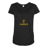 Just My Imagination Maternity Scoop Neck T-shirt | Artistshot