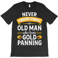 Gold Panning Funny Old Man Mining Prospecting Gift Tshirt T-shirt | Artistshot