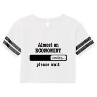 Almost A Economist Loading Please Wait Funny Economist Job Shirt Chris Scorecard Crop Tee | Artistshot