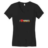 I Love Mondays Design For Proud Workaholics Women's V-neck T-shirt | Artistshot