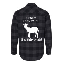 State And County Fair Show Goat Farm Animal Showing Flannel Shirt | Artistshot