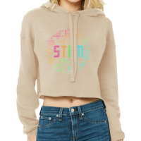 Stem Science Technology Engineering Math Teacher Gift Cropped Hoodie | Artistshot