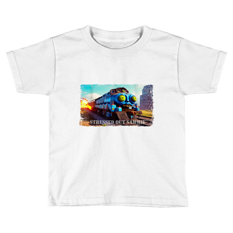 Crazi Trains   Stressed Out Sammie T Shirt Toddler T-shirt by nilda1pr4klauer | Artistshot