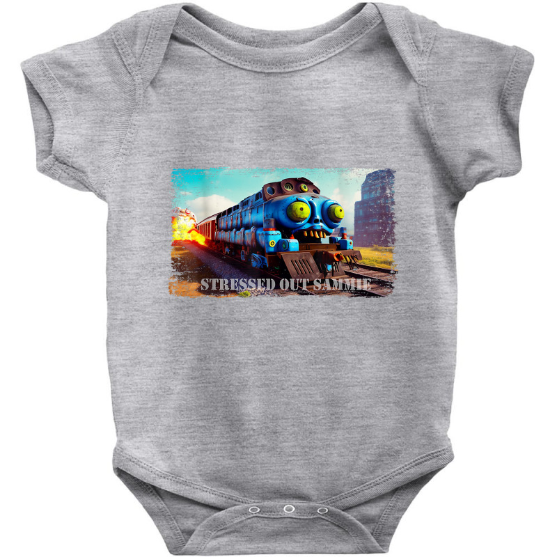 Crazi Trains   Stressed Out Sammie T Shirt Baby Bodysuit by nilda1pr4klauer | Artistshot