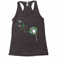 St Patricks Day Dandelion Shamrock Men Women Cute Funny Gift Racerback Tank | Artistshot