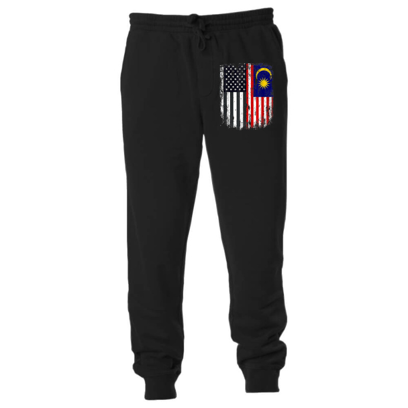 Duel Flag Design Malaysia And American Duel Citizen T Shirt Unisex Jogger by xq8pjbeamer | Artistshot