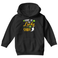 Snowboarding St Patricks Day T  Shirt Snowboarding This Is My Lucky Sh Youth Hoodie | Artistshot