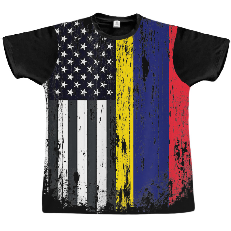 Duel Flag Design Mauritius And American Duel Citizen T Shirt Graphic T-shirt by noelenedh2mar | Artistshot