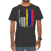 Duel Flag Design Mauritius And American Duel Citizen T Shirt Vintage T-shirt | Artistshot