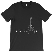 Guitar Heartbeat Pulse - Musical Theme T-shirt | Artistshot