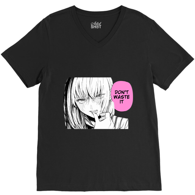 Micchon Shikimori Anime, Shikimoris Not Just A Cutie V-neck Tee | Artistshot