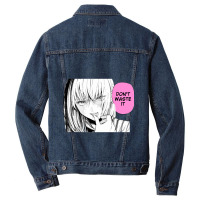 Micchon Shikimori Anime, Shikimoris Not Just A Cutie Men Denim Jacket | Artistshot