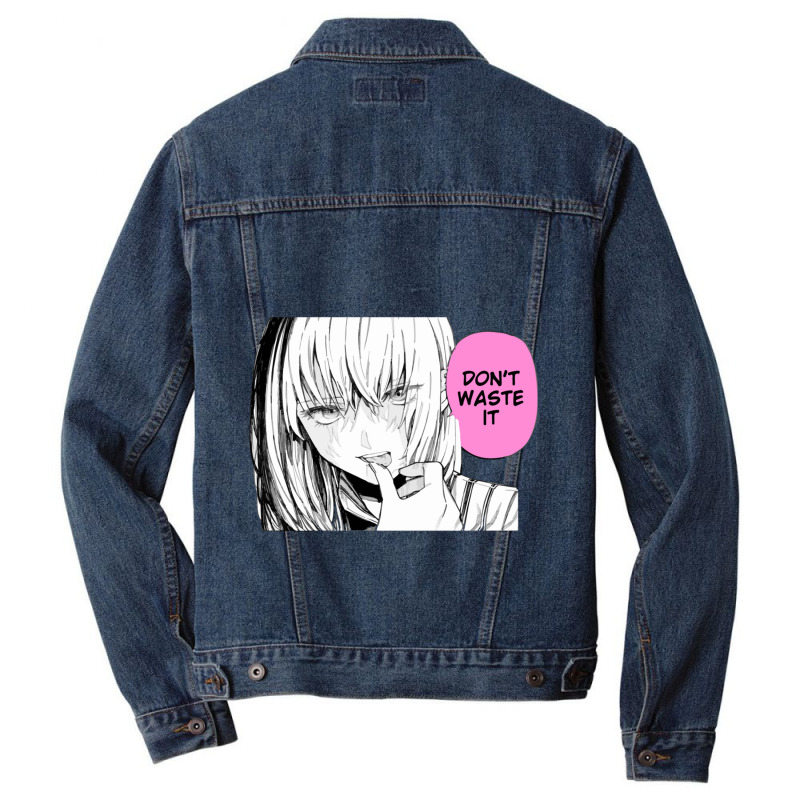 Micchon Shikimori Anime, Shikimoris Not Just A Cutie Men Denim Jacket | Artistshot