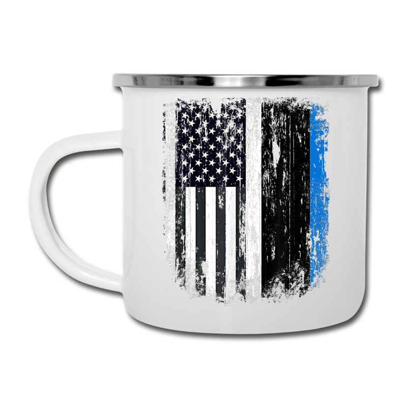 Duel Flag Design Estonia And American Duel Citizen T Shirt Camper Cup | Artistshot