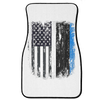 Duel Flag Design Estonia And American Duel Citizen T Shirt Front Car Mat | Artistshot