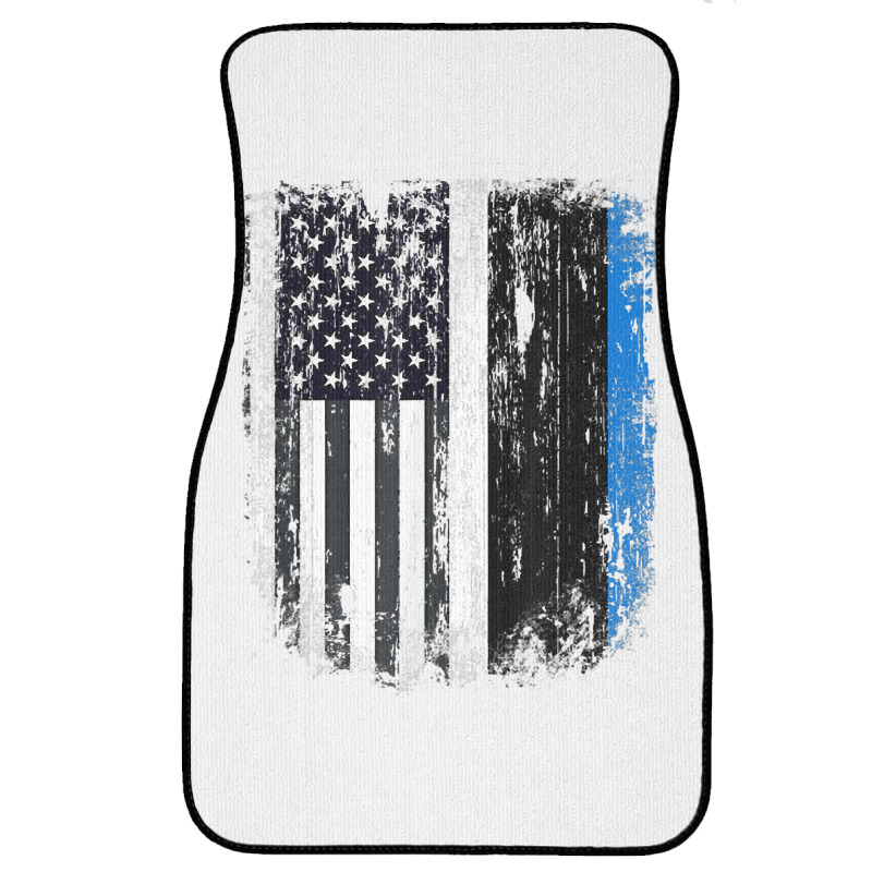 Duel Flag Design Estonia And American Duel Citizen T Shirt Front Car Mat | Artistshot