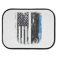 Duel Flag Design Estonia And American Duel Citizen T Shirt Rear Car Mat | Artistshot