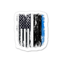 Duel Flag Design Estonia And American Duel Citizen T Shirt Sticker | Artistshot