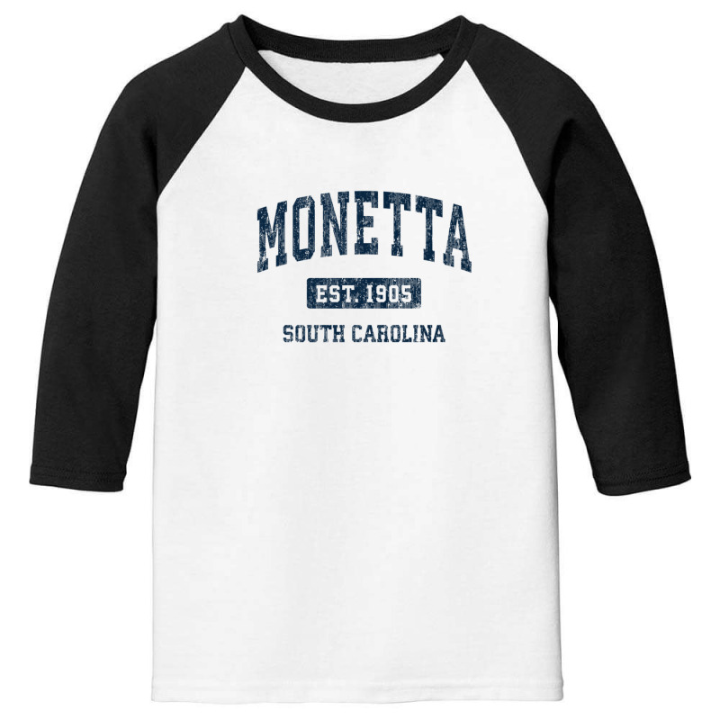 Monetta South Carolina Sc Vintage Athletic Sports Design Youth 3/4 Sleeve by kajmakgezimiy | Artistshot