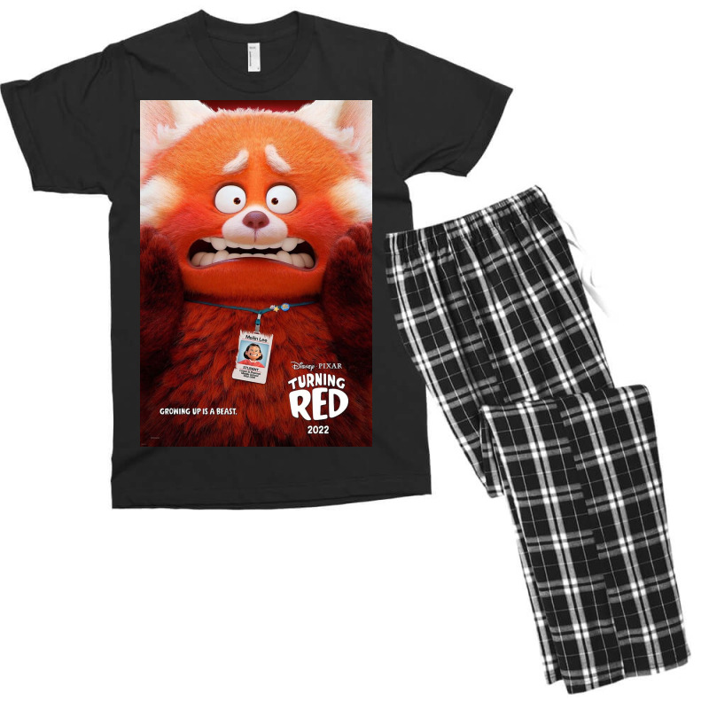 Turning Red Men's T-shirt Pajama Set | Artistshot