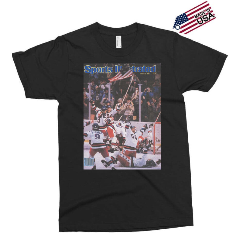 Usa Hockey, 1980 Winter Olympics Sports Illustrated Cover Exclusive T-shirt | Artistshot